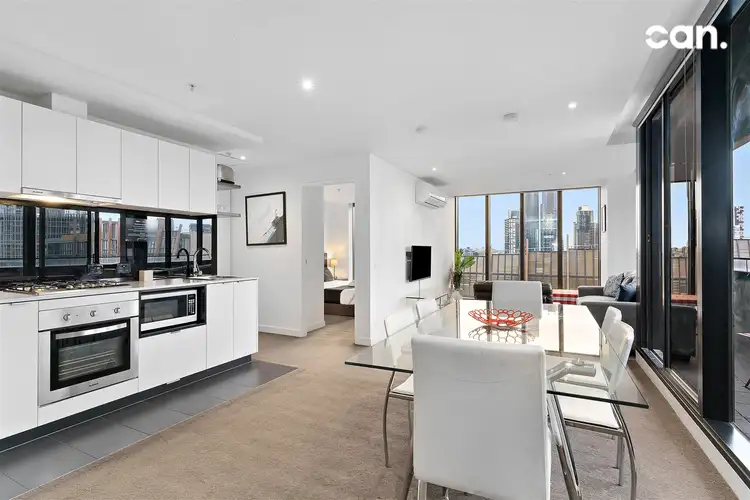 Second view of Homely apartment listing, 1711/7 Katherine Place, Melbourne VIC 3000