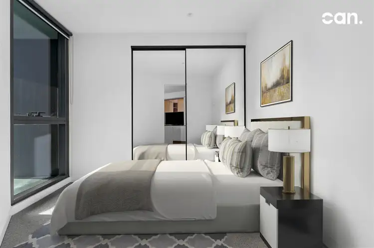 Second view of Homely apartment listing, 2507/228 La Trobe Street, Melbourne VIC 3000