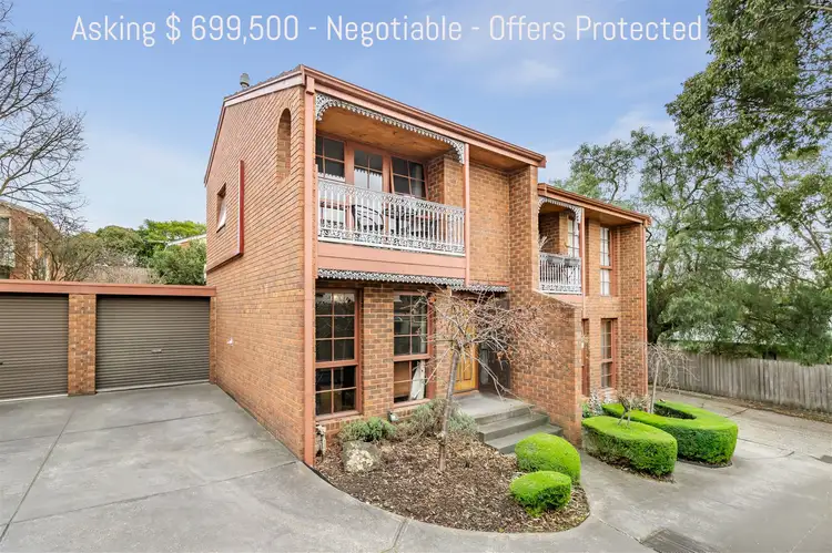 Main view of Homely townhouse listing, 4/54 Banksia Street, Heidelberg VIC 3084