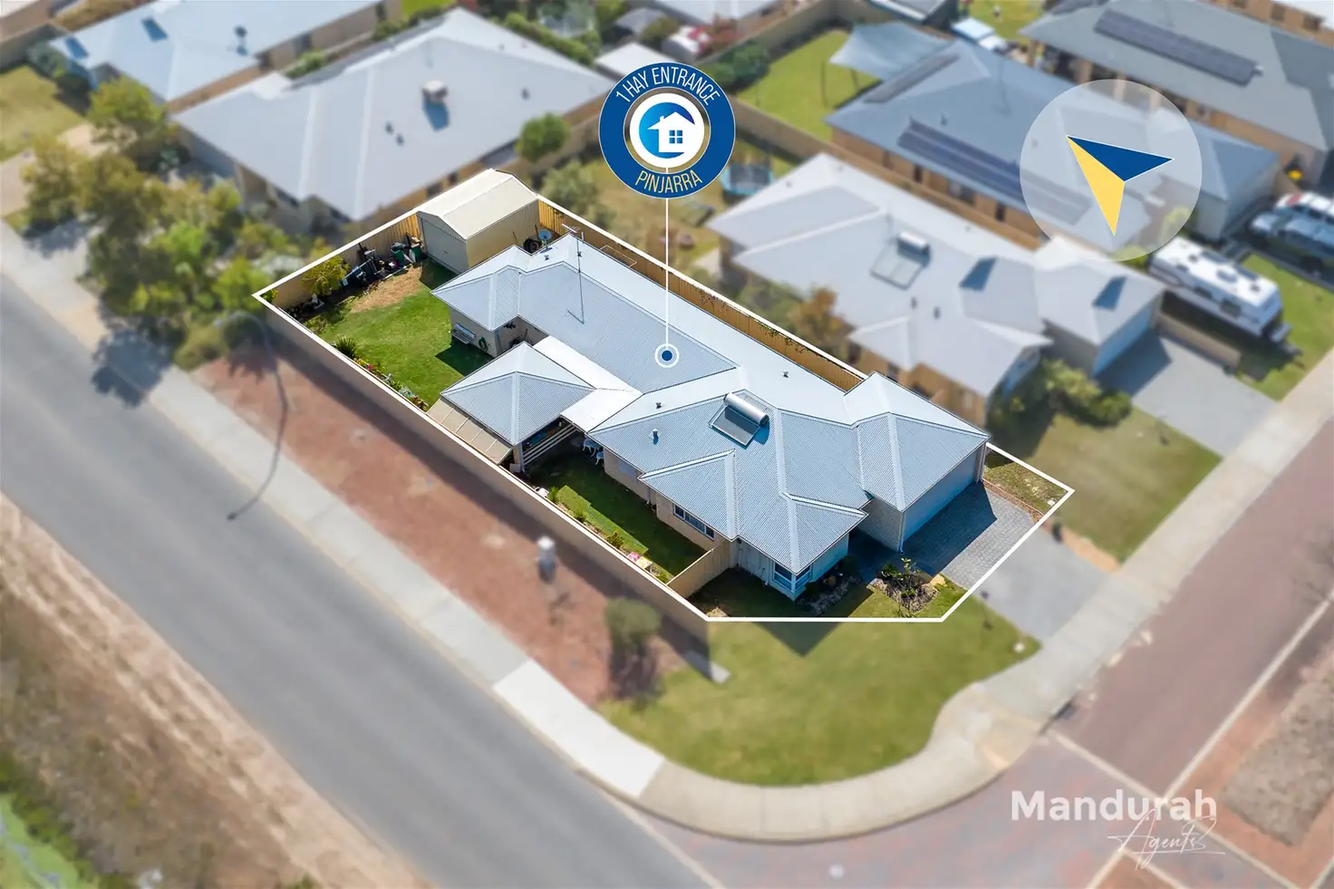 Main view of Homely house listing, 1 Hay Entrance, Pinjarra WA 6208