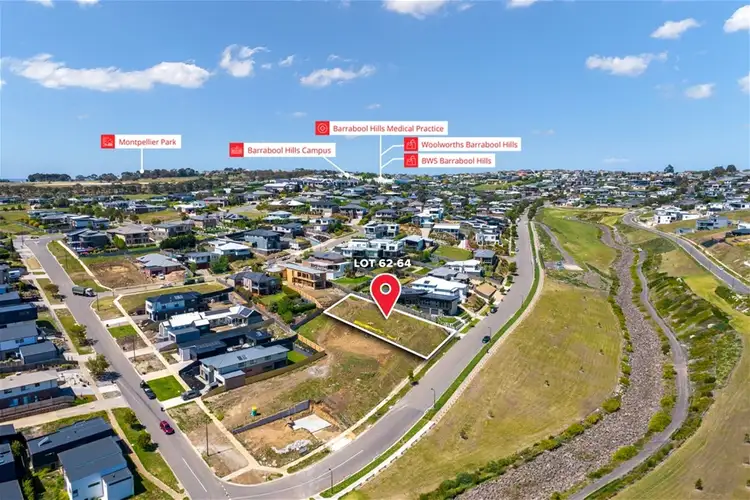 Second view of Homely land listing, 62-64 Valencay Avenue, Highton VIC 3216