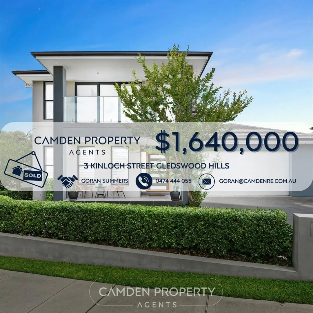 Main view of Homely house listing, 3 Kinloch Street, Gledswood Hills NSW 2557