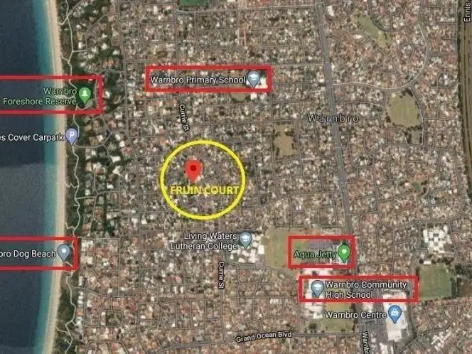 Main view of Homely land listing, Lot 201, 12B Fruin Court, Warnbro WA 6169