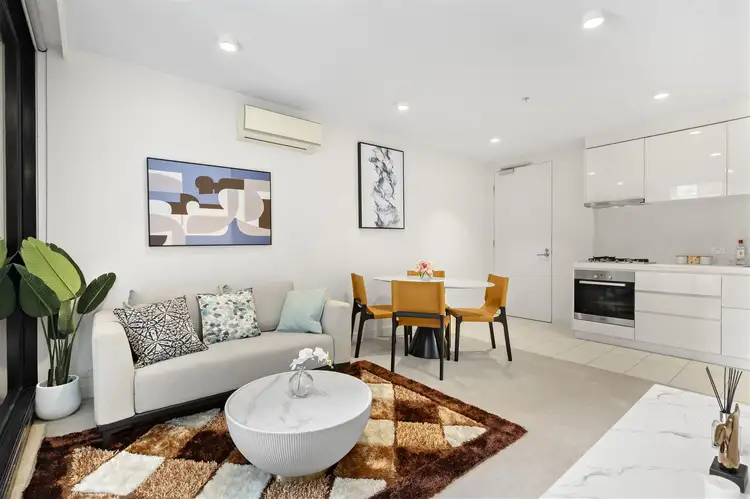Main view of Homely apartment listing, 1014/33 Mackenzie Street, Melbourne VIC 3000