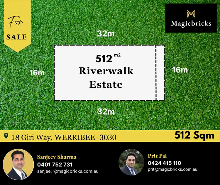 Main view of Homely land listing, 18 Giri Way, Werribee VIC 3030