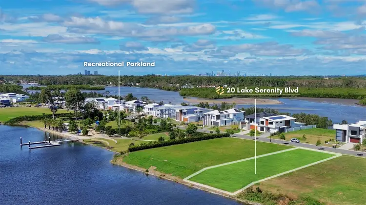 Second view of Homely land listing, 20 Lake Serenity Blvd, Helensvale QLD 4212