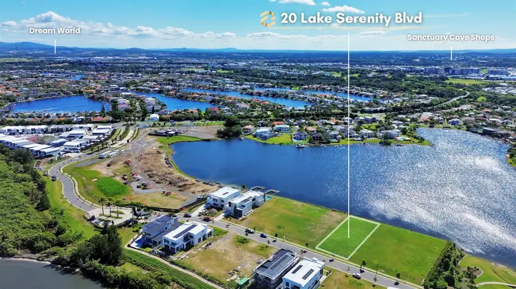 Third view of Homely land listing, 20 Lake Serenity Blvd, Helensvale QLD 4212