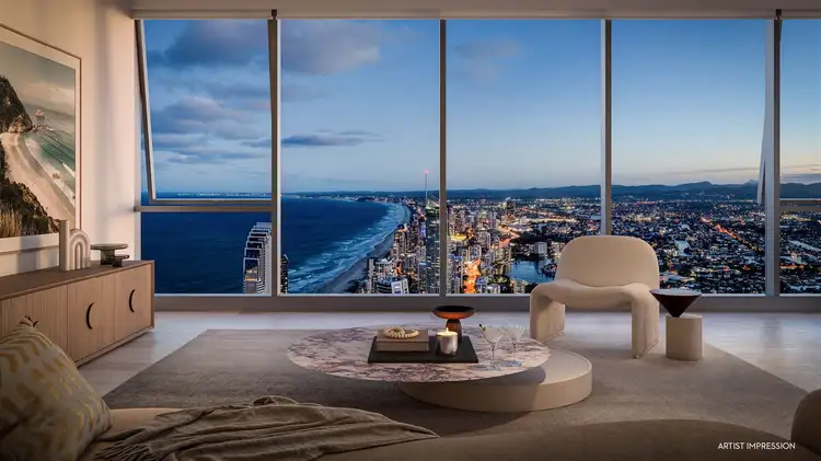 Fifth view of Homely apartment listing, 8005/3 Cypress Avenue, Surfers Paradise QLD 4217
