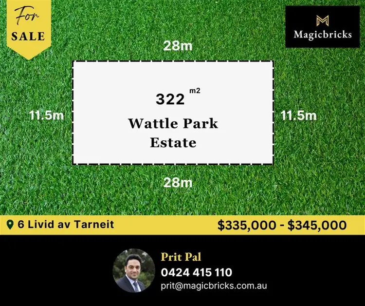 Main view of Homely land listing, 6 Livid Av, Tarneit VIC 3029