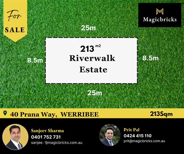 Main view of Homely land listing, 40 Prana Way, Werribee VIC 3030