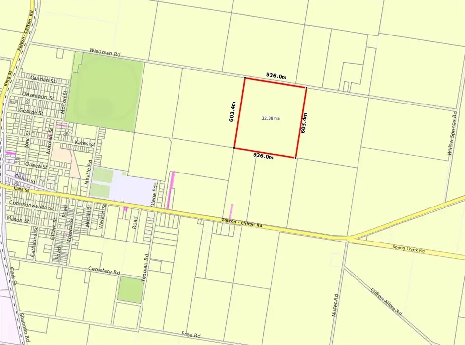 Main view of Homely land listing, Lot 277 WIEDMAN ROAD, Clifton QLD 4361