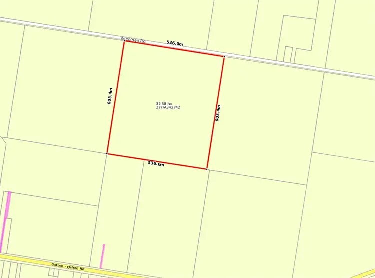 Third view of Homely land listing, Lot 277 WIEDMAN ROAD, Clifton QLD 4361