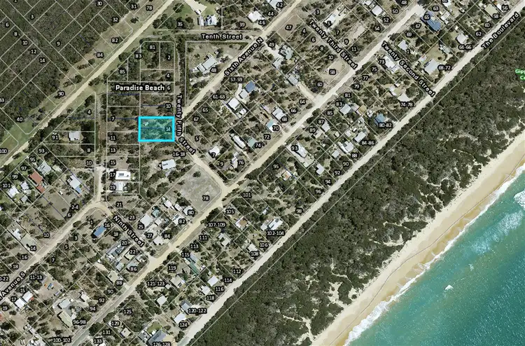 Second view of Homely land listing, 12-14 Twenty Fifth Street, Paradise Beach VIC 3851