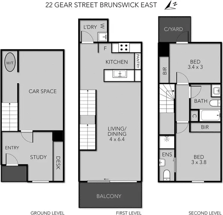 Fourth view of Homely townhouse listing, 22 Gear street, Brunswick East VIC 3057