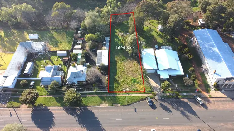 Second view of Homely land listing, 32 Narren street, Baradine NSW 2396