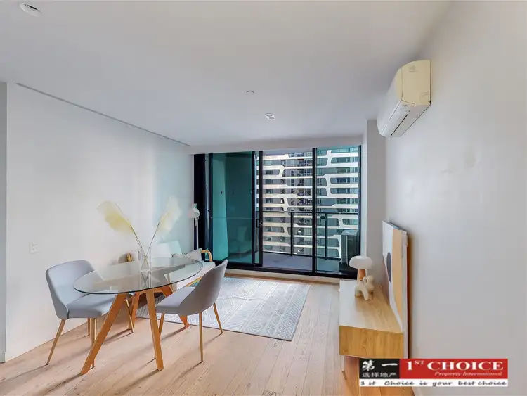 Second view of Homely apartment listing, 2206/450 Elizabeth Street, Melbourne VIC 3000