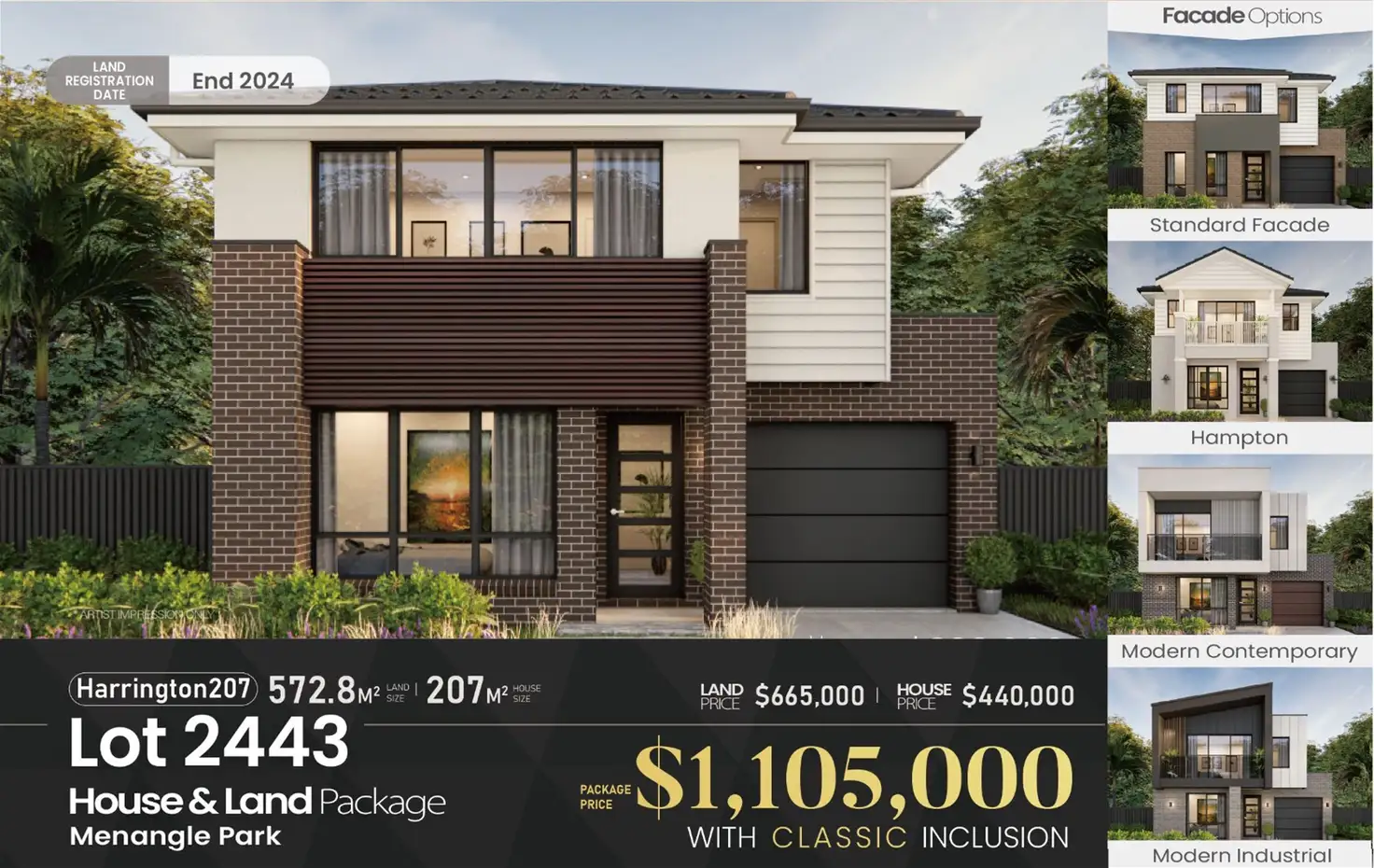 Main view of Homely house listing, Lot 2443 Proposed, Menangle Park NSW 2563