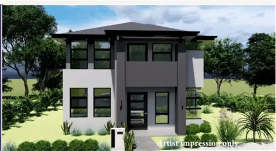 Main view of Homely house listing, # Double storey House + studio FULL TURN KEY PACKAGE, Elderslie NSW 2335