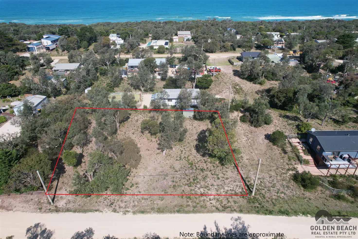 Main view of Homely land listing, 1-3 Twenty Third Street, Paradise Beach VIC 3851