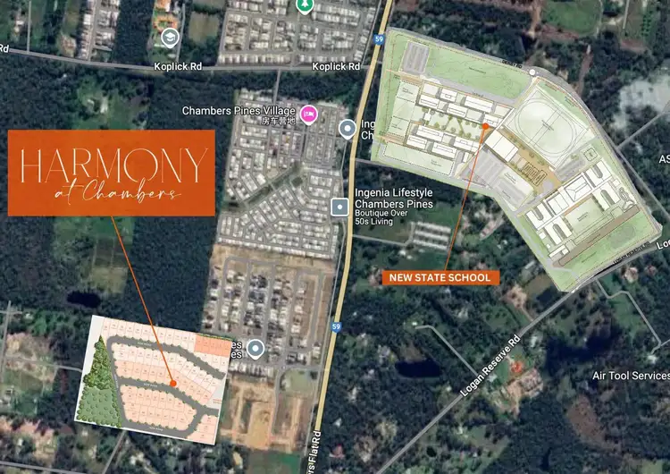 Sixth view of Homely land listing, Lot 1-5 Ashwood Cct, Chambers Flat QLD 4133