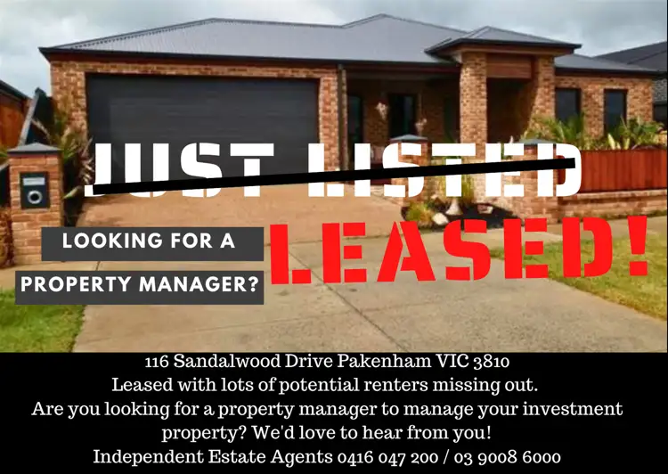 116 Sandalwood Drive, Pakenham VIC 3810