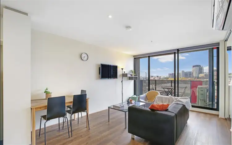 Second view of Homely apartment listing, 802/253 Franklin Street, Melbourne VIC 3000