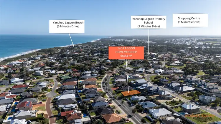 Main view of Homely land listing, 140 Lagoon Drive, Yanchep WA 6035