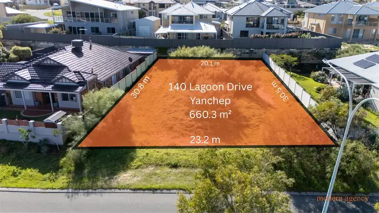 Third view of Homely land listing, 140 Lagoon Drive, Yanchep WA 6035