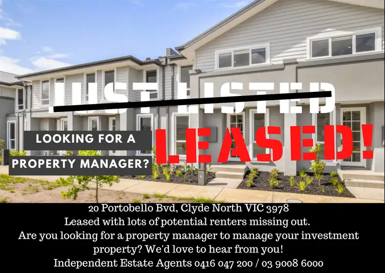 20 Portobello Bvd, Clyde North VIC 3978