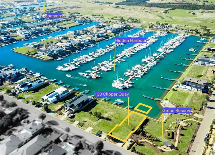 Second view of Homely land listing, 130 Clipper Quay, Safety Beach VIC 3936