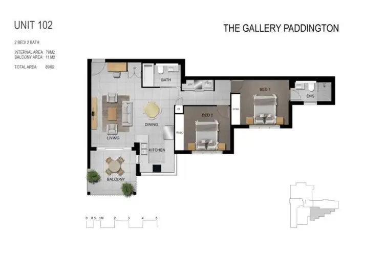 Seventh view of Homely apartment listing, 2/47 Brigalow St, Paddington QLD 4064
