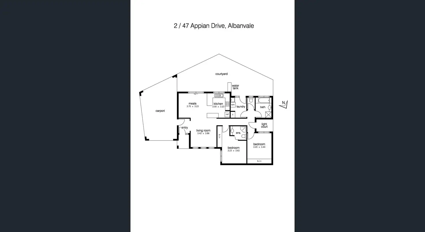 Main view of Homely land listing, 2/47 Appian Drive, Albanvale VIC 3021