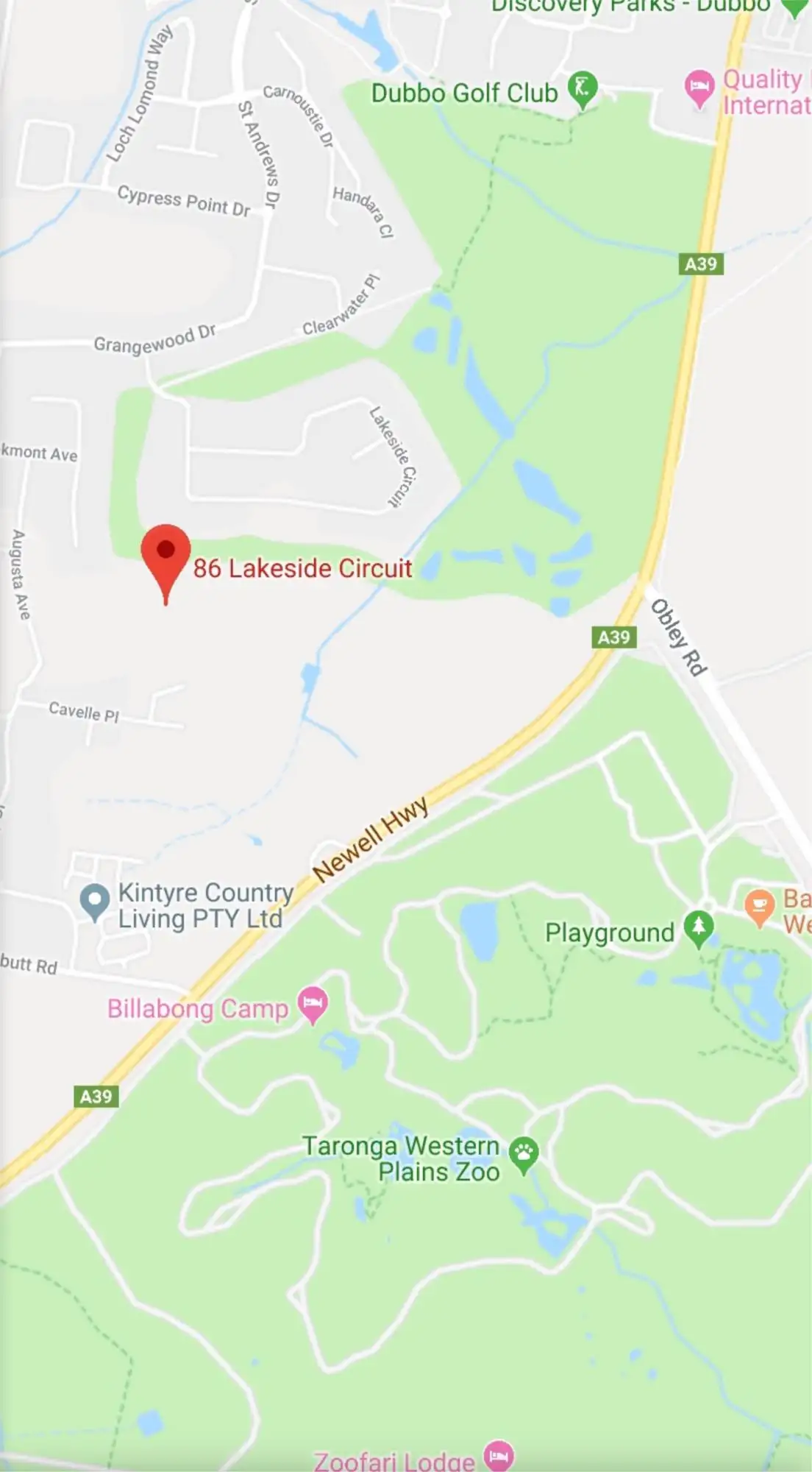 Main view of Homely land listing, 86 Lakeside Circuit, Dubbo NSW 2830