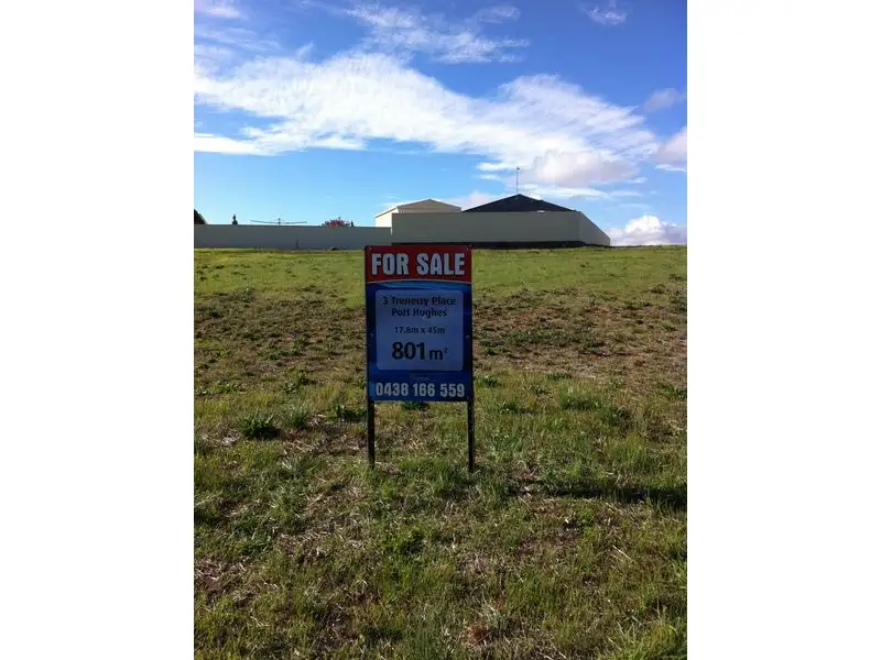 Main view of Homely land listing, 3 Trenerry Place, Port Hughes SA 5558