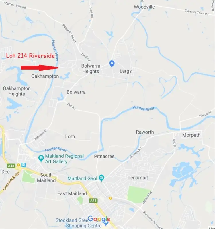 Fourth view of Homely land listing, Lot 214 16 Riverside St, Bolwarra NSW 2320
