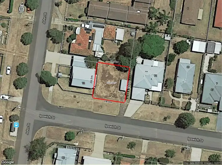 Main view of Homely land listing, 73 Ipswich Street, East Toowoomba QLD 4350