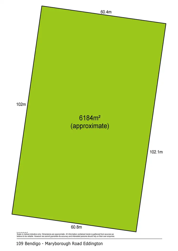 Main view of Homely land listing, 109 Bendigo-Maryborough Road, Eddington VIC 3472