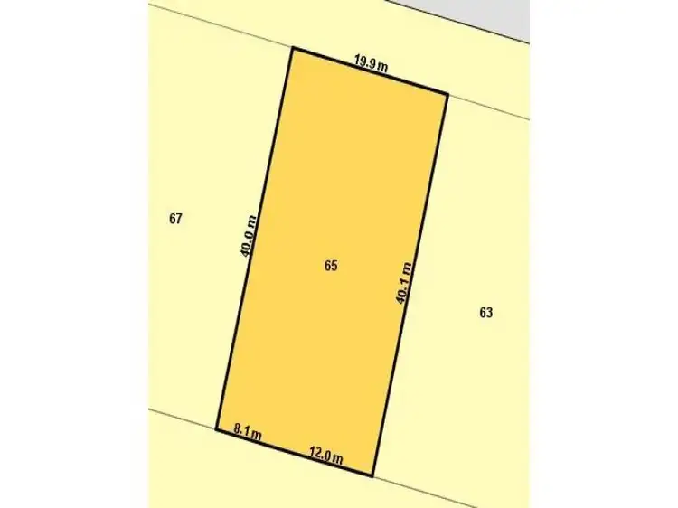 Main view of Homely land listing, 65 George Avenue, Brunswick WA 6224