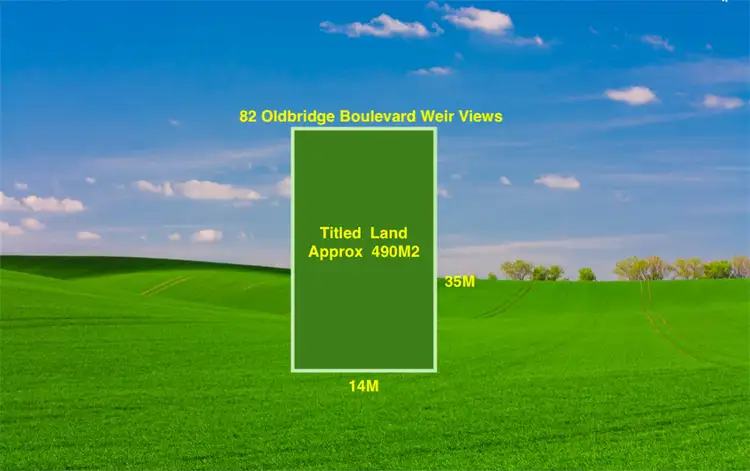Main view of Homely land listing, 82 Oldbridge Boulevard, Weir Views VIC 3338
