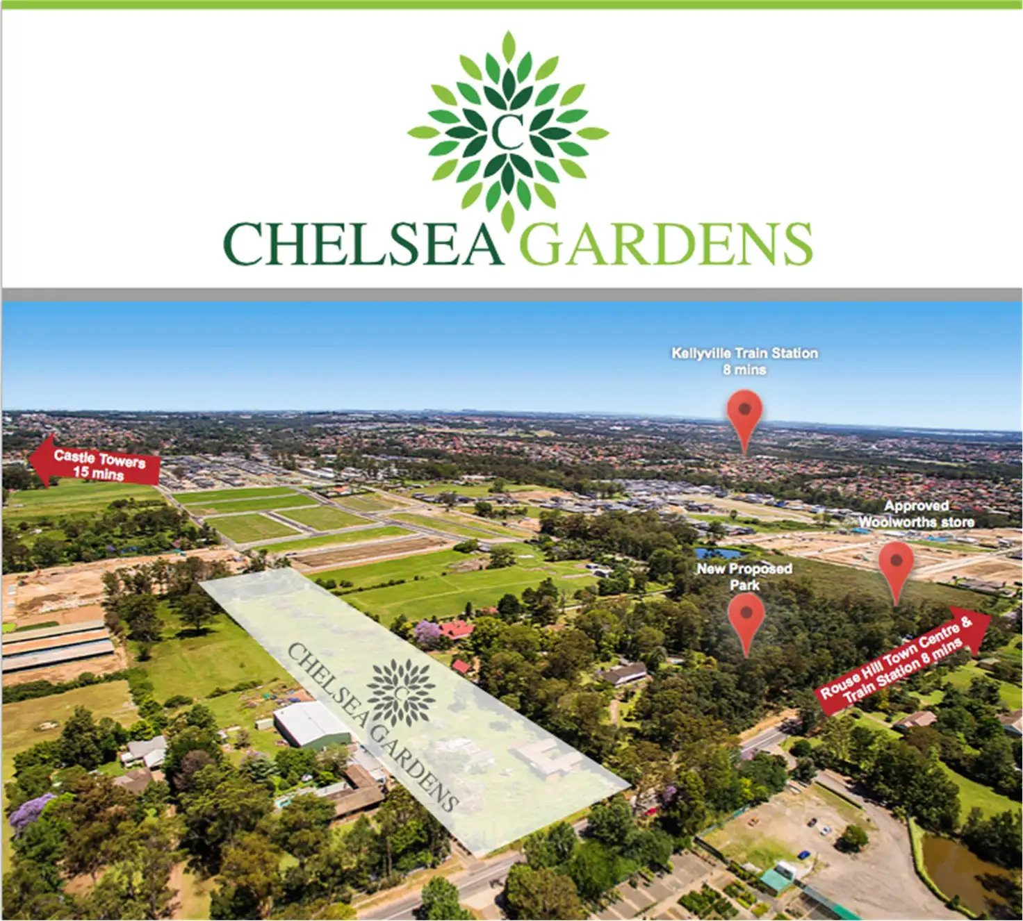 Main view of Homely land listing, 8 WITHERS ROAD, Kellyville NSW 2155