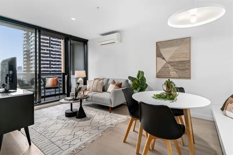 Second view of Homely apartment listing, 2908/81 Abeckett Street, Melbourne VIC 3000