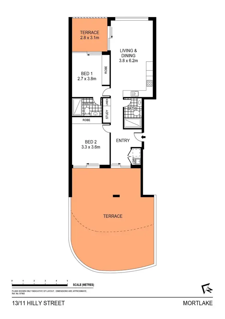 Sixth view of Homely apartment listing, 13/11 Hilly Street, Mortlake NSW 2137