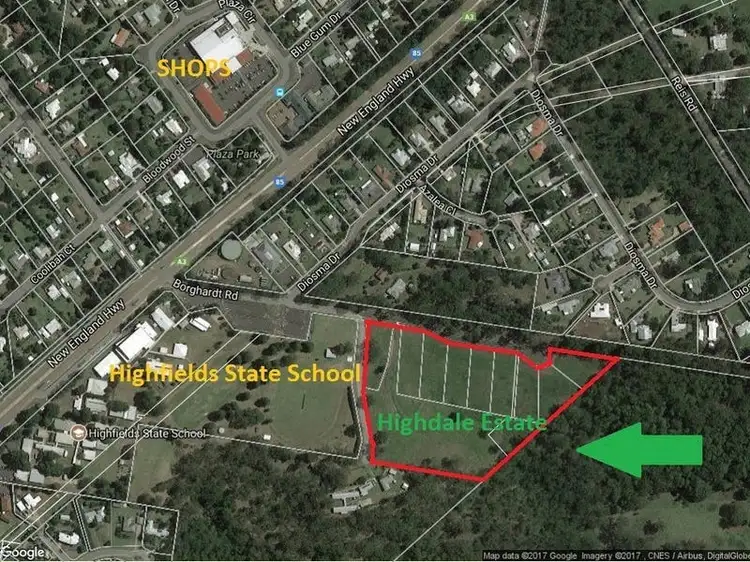 Second view of Homely land listing, 19 Borghardt Road, Highfields QLD 4352
