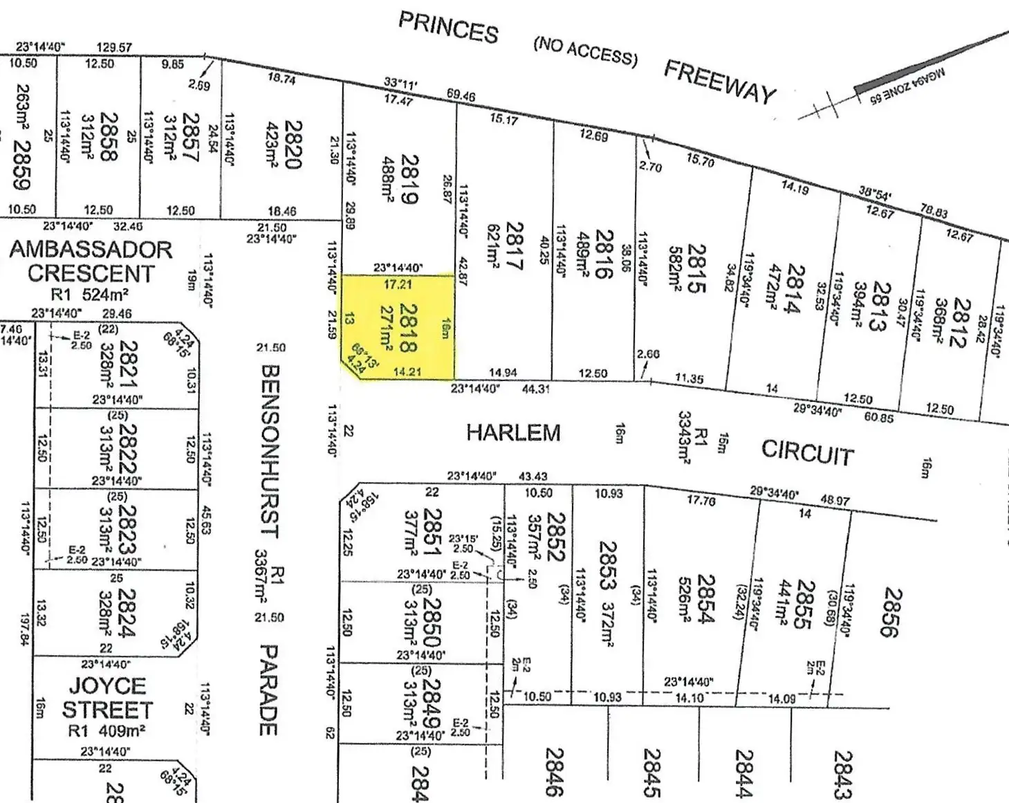 Main view of Homely land listing, 66 Harlem Circuit, Point Cook VIC 3030