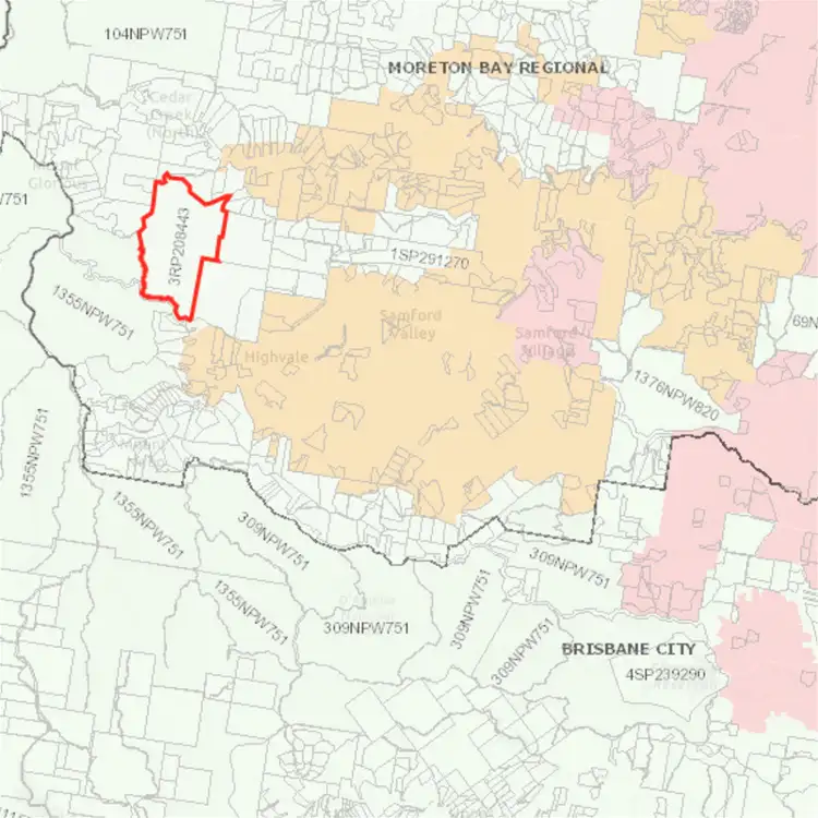 Second view of Homely land listing, 1025 MT GLORIOUS ROAD, Highvale QLD 4520