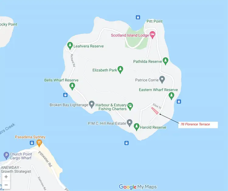 Third view of Homely land listing, 76 Florence Terrace, Scotland Island NSW 2105