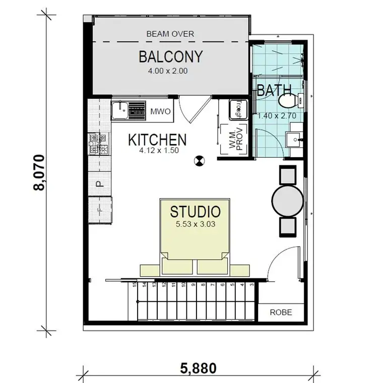 Second view of Homely studio listing, Address available on request