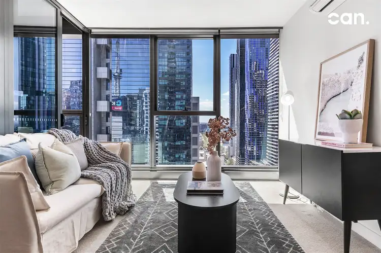 Main view of Homely apartment listing, 2603/285 La Trobe Street, Melbourne VIC 3000