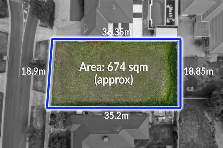Main view of Homely land listing, 29 Glenelg Boulevard, Taylors Hill VIC 3037