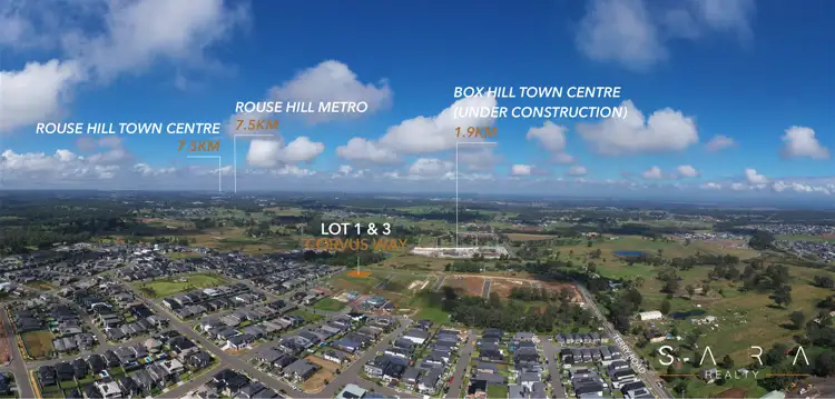 Second view of Homely land listing, Lot 1 Corvus Way, Box Hill NSW 2765